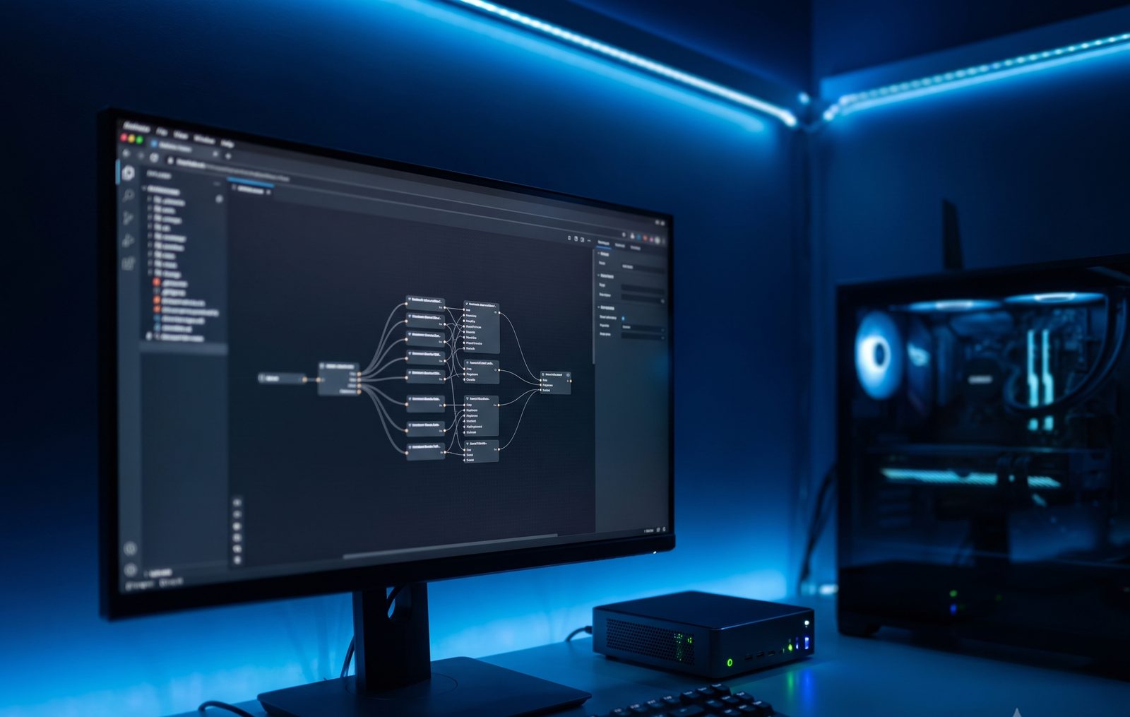 n8n self-hosted workflow automation interface